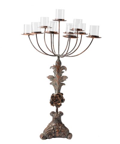 Castiçal de Bronze com Tealights