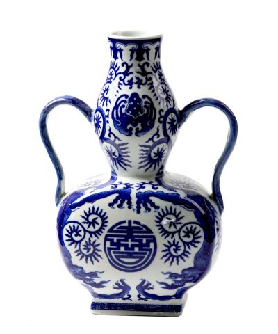 Jarra Loiça Chinesa com Asas