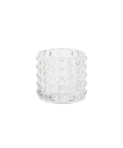 Tealight Vidro Piquinhos