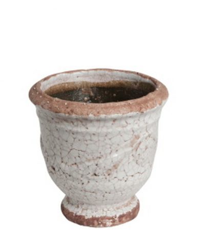 Vaso Terracota Branco