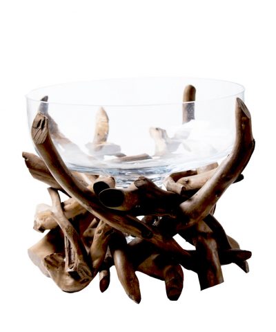 Taça Troncos de Madeira