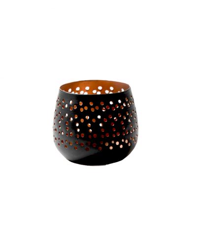 Tealight Preto Furinhos