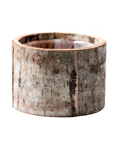 Vaso Casca de Madeira