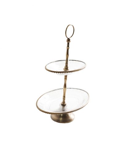Etagere Vidro 2 Andares