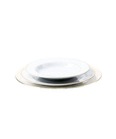 Serviço Liso Fillet Dourado