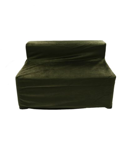 Meias Costas com Capa de Veludo Verde