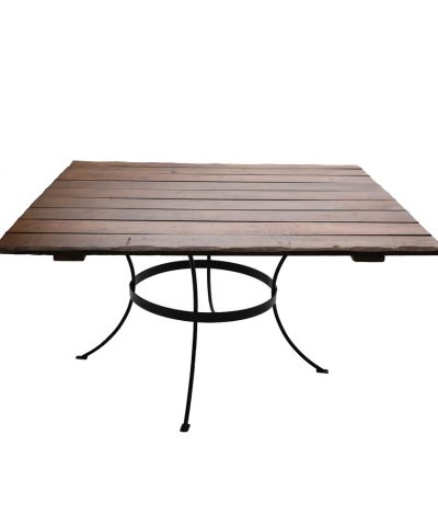 Mesa Madeira Rústica Quadrada