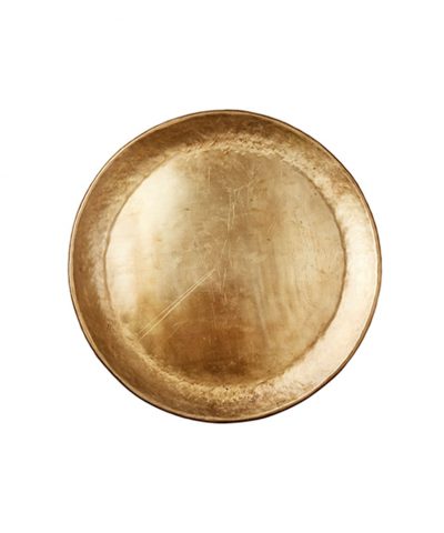 Tabuleiro Dourado Redondo