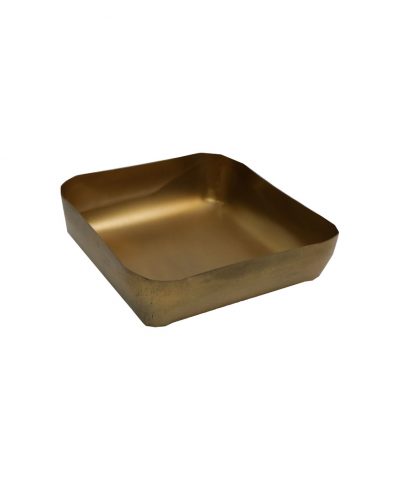 Taça Quadrada Dourada