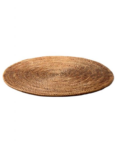 Prato Marcador Rattan Fino