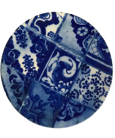 Prato Marcador Azulejo