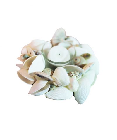 Tealight com Conchas