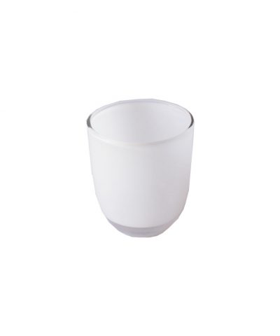 Tealight Copo Baço Branco