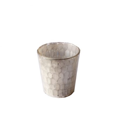 Tealight Desgastado com Escamas