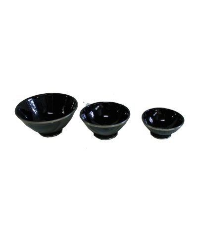 Conjunto Taças Marroquinhas Pretas
