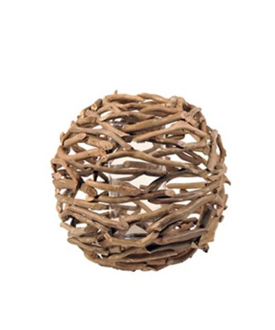 Bola de Troncos com Tealight