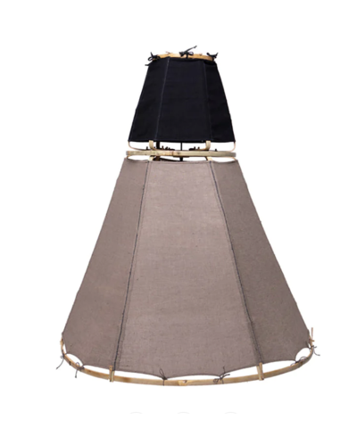 Candeeiro Tipy Charcoal e Taupe