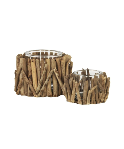 Tealight Driftwood
