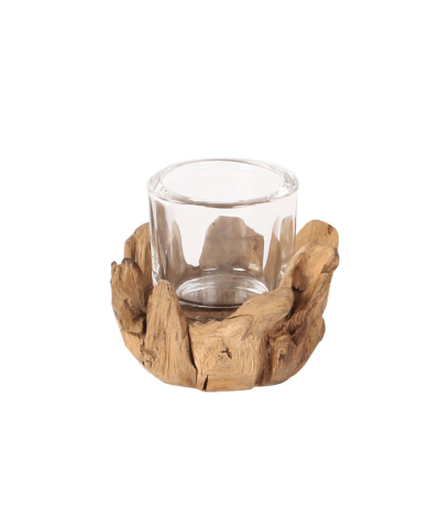 Tealight de Madeira Teak